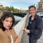 Milla Jovovich Instagram – #throwbackthursday found this selfie from our trip to Paris with my amazing husband for the @balmain show! So incredible to have some mommy daddy time in one of the most beautiful cities in the world with my man! #romanticgetaway #mommydaddytime #muchneededalonetimewithmyman