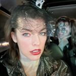 Milla Jovovich Instagram - Happy Halloween weekend🎃🎃🎃🎃
Dropping the three amigos off at their school dance and then off to @brownstonedesigns for some mom time with my ladies!!🥳🥳🥳