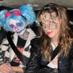 Milla Jovovich Instagram - Happy Halloween weekend🎃🎃🎃🎃
Dropping the three amigos off at their school dance and then off to @brownstonedesigns for some mom time with my ladies!!🥳🥳🥳