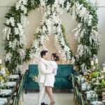 Jennylyn Mercado Instagram - Our wedding wouldn’t have been made perfect without the help of some of our favorite local businesses! 
Thank you to @garydacanay_eventstylist for the wonderful styling of our venue, for setting such a wonderful ambiance at tinanggal pa talaga lahat ng pollen sa fresh flowers just so my allergies arent triggered 😍 Thank you rin sa @juancarlocatering for the perfect wedding menu, to @audreyspastries for the beautiful carefully-crafted cake,and to @thepurplewok for our staff meals❤️🥰 Maraming salamat po 💖