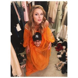 Melissa Benoist Instagram - 🍊surprise 👀