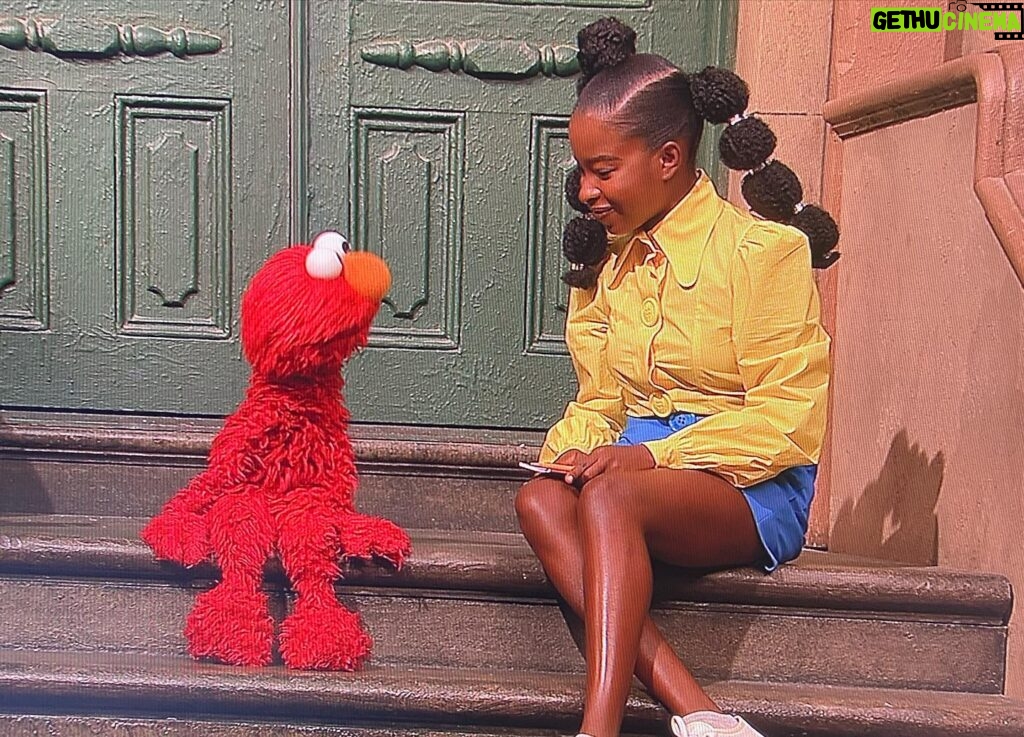 Amanda Gorman Instagram - Someone told me how to get, how to get to Sesame Street 😍