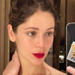 Georgina Amorós Instagram - Paris y el labio rojo💔 merci @brachparis pour ces jours ✨