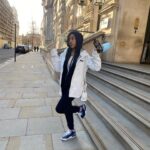 Priah Ferguson Instagram - tea. 
1. ok! hotel is dope
2. dang. must visit the museums ASAP
3. cute fit
4. tik toc ofc
5. snacked up at Selfridges 
6. elevator’s giving Jordan Peele, Stephen King but…😂
7. fendi me
8. 🙏🏽