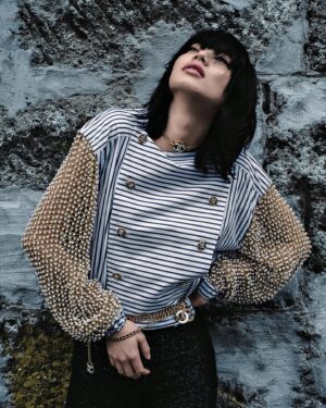 Nana Komatsu Instagram - @harpersbazaarjapan
 @chanelofficial 🌖🌗🌘🌒🌓🌔