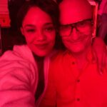 Tessa Thompson Instagram - I love lipstick! I often wear it around my house alone. I always have. So it was a delight to make this with @armanibeauty .  The color range is giving versatility (something for every mood   skin tone), they are easy to apply, and very long-lasting (vital when you need to pop a mask on). My lip color, my power! 💄Swipe for some behind le scenes! 
 #Armanibeauty #ArmaniLipPower #ArmanibeautyPartner.