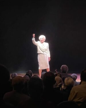 Sarah Paulson Instagram - The love of my life @hollandvtaylor is closing her show tonight. I have loved her for 7 years and counting… and tonight, as she brings this production in for its landing, I have never loved her more. She is an artist to the marrow… I happen to love a genius. That’s really the truth. The creative achievement of her life thus far was about a woman in pursuit of simple fairness… fundamental goodness, with grit for days. To be inspired by the artistry of the person you share your life with, is the most glorious thing in this world. I love you, I admire you, I worship you @hollandvtaylor