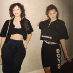 Leah Remini Instagram - Today is my sister @nicole_b_remini’s birthday! Here we are in our aqua net and Sergio Valente days. 1988, the Palace In Hollywood. Growing up, no one beat me up more than my much older sister. But she was also the first to indulge my desire to do plays and skits in our living room. She was great at helping me recreate Carol Burnett Show skits. There is no one more loyal or protective in my life. You want Nicole in your corner if you’re in a fight. Nic, I’m so proud of the life you’ve built for yourself. Happy birthday, I love you sissy!