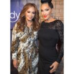 Leah Remini Instagram - Seven looks for seven shows! Loved being back in New York with my bestie @michellevisage to guest host Wendy Williams again! 

Makeup: @crabichuk 
Hair: @stefanie_thestylist 
Stylist: @highheelprncess