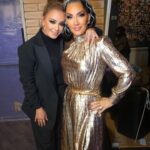 Leah Remini Instagram - Seven looks for seven shows! Loved being back in New York with my bestie @michellevisage to guest host Wendy Williams again! 

Makeup: @crabichuk 
Hair: @stefanie_thestylist 
Stylist: @highheelprncess