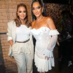 Leah Remini Instagram - Seven looks for seven shows! Loved being back in New York with my bestie @michellevisage to guest host Wendy Williams again! 

Makeup: @crabichuk 
Hair: @stefanie_thestylist 
Stylist: @highheelprncess