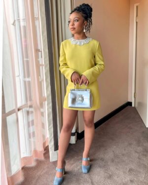 Priah Ferguson Instagram - For your consideration, FYSee.

Stylist: @sophielopez
Hair Updo: @theonlycm123 
Makeup: @brandyallen 

Style Deets
Dress: @maisonvalentino 
Bag: @rogervivier 
Earrings: @mara.paris
Rings: @_jennybird 
Shoes: @sam_edelman