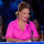 Leah Remini Instagram - Rare for me, I’m not in dark colors! 

So excited to be back at the judge’s table tonight on @danceonfox. 

Tune in at 9/8c to see who remains from the top 12 contestants. 
#sytycd on @foxtv