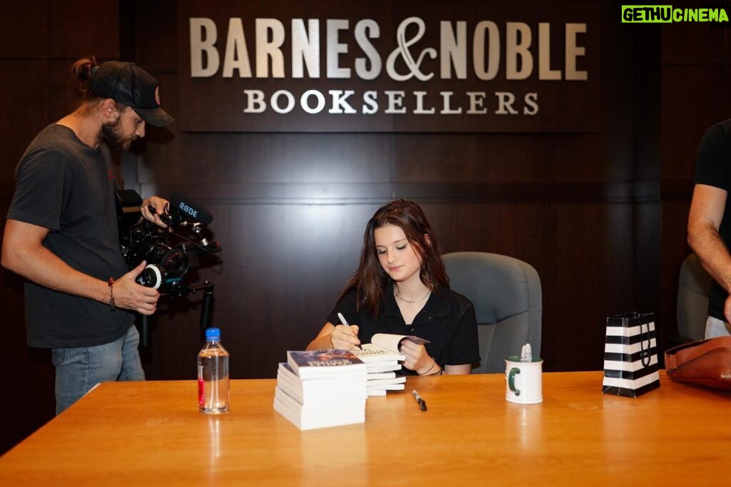 Haley LeBlanc Instagram - thank you to barnes & noble and thank you all for your support!!