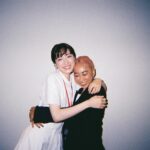 Mei Nagano Instagram - ・
テルちゃんとのハグ写真📷🌈
（二人で呼び方決めて慣らし中！笑）
いつも明るくてとにかく優しいテルちゃん。
会える日は嬉しいのです🤭
#めいテル
#今夜6話