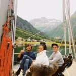 Georgina Amorós Instagram - Beautiful days on board of @jollygoodtimessailing 🫶🏼🐚 Thank you Maria, Ulrik and Ramoncito🥺