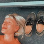 Aurora Aksnes Instagram - Some orange moments. If that makes sense to you!!!! 🌞✨🧡🌙