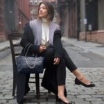 Gina Rodriguez Instagram - Anne Klein, you have my heart. Get your fall collection at @macys @annekleinofficial loved this fit. 😍❤️🤰🏽