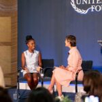 Amanda Gorman Instagram – During last week’s UN Goals Week, I was honored to join the @esteelaudercompanies and the @UNFoundation for a discussion on the power of partnerships in advancing gender equality and impact. Through WRITING CHANGE, our initiative to advance literacy as a pathway to equality and social change, we hope to continue to be an example of great partnership, and what we can do when we do it together.

#WritingChange 💛