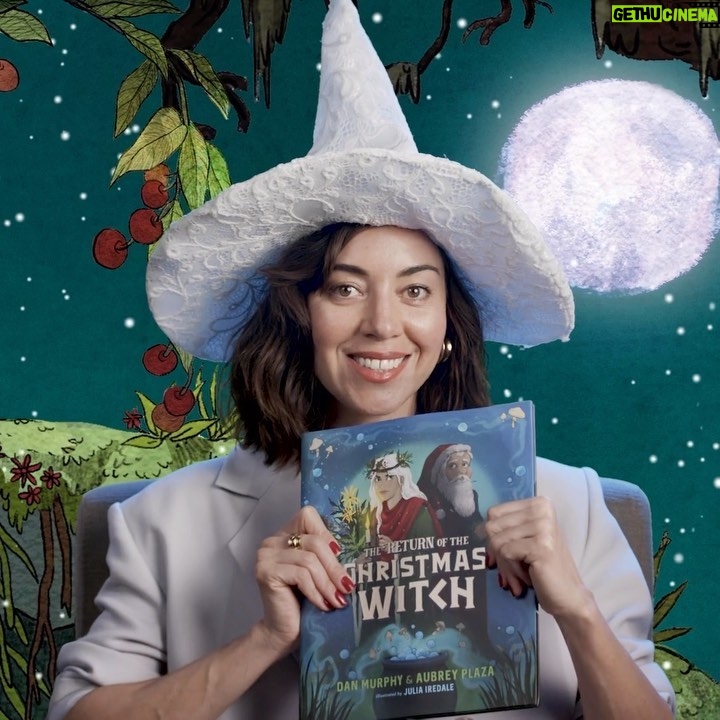 Aubrey Plaza Instagram - Pre-order THE RETURN OF THE CHRISTMAS WITCH today! 🎄🧙🏼‍♀️ Only one week left til she returns to wreak havoc... 😈🍄🌫 Link in bio.