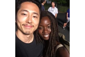 Danai Gurira Instagram - 2012 ➡️ 2022. 

10 years ago today on October 14th, 2012, Michonne made her first appearance on #TheWalkingDead. I love this chick, and playing her on screen has been one of the greatest privileges of my life. None of this would have been possible without the overwhelming love and support from all of you. And my incredible #TWDFamily. So many amazing memories. I can’t express my gratitude enough. And we ain’t done quite yet 😉