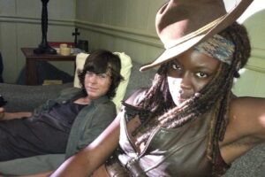 Danai Gurira Instagram - 2012 ➡️ 2022. 

10 years ago today on October 14th, 2012, Michonne made her first appearance on #TheWalkingDead. I love this chick, and playing her on screen has been one of the greatest privileges of my life. None of this would have been possible without the overwhelming love and support from all of you. And my incredible #TWDFamily. So many amazing memories. I can’t express my gratitude enough. And we ain’t done quite yet 😉
