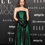 Maude Apatow Instagram - Thank you @elleusa for an amazing night celebrating incredible women including my bestie @sydney_sweeney ❤️ I’m so proud 🥹