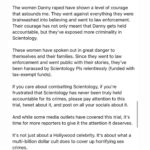 Leah Remini Instagram - Please read this thread and share it in your stories. If you care about combatting Scientology, bringing attention to this trial is one of the most important things you can do.
