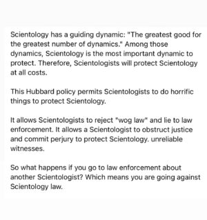 Leah Remini Instagram - Please read this thread and share it in your stories. If you care about combatting Scientology, bringing attention to this trial is one of the most important things you can do.
