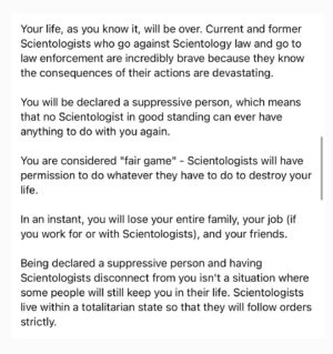 Leah Remini Instagram - Please read this thread and share it in your stories. If you care about combatting Scientology, bringing attention to this trial is one of the most important things you can do.