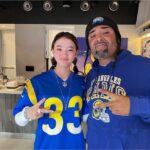 Ella McKenzie Instagram – Such a fun day @rams @theguardgg #RamsHouse thank you!!!! 

-always representing @theblacklabel