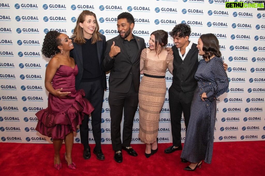 Caterina Scorsone Instagram - Had an incredible time with so many friends and advocates at the Global Down syndrome Foundation’s Be Beautiful Be Yourself Fashion Show!!! 

#BeBeautifulBeYourself 
@globaldownsyndrome 

Photo credit - Thomas Cooper Getty Images