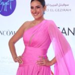 Amina Khalil Instagram – Another year of @cairofilms Congratulations to the 44th edition of the Cairo International Film Festival.. to more years ahead ! A huge thank you to @islam.mitwally @tonywardcouture @nohaezzeldinmua @ehabelmansy1 @treshermanasjewellery @ajourconsultancy