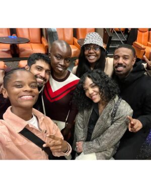 Danai Gurira Instagram - An unbreakable bond. Thankful is an understatement. #WakandaForever
Happy #Thanksgiving!