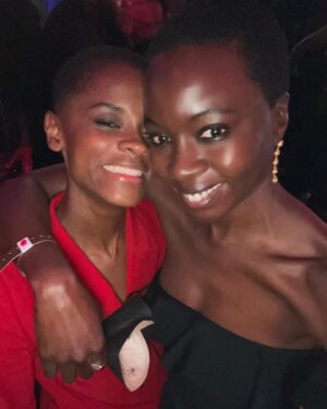 Danai Gurira Instagram - An unbreakable bond. Thankful is an understatement. #WakandaForever
Happy #Thanksgiving!