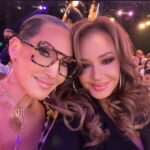 Leah Remini Instagram - Last night, @michellevisage and I attended the Dancing With The Stars season finale to watch our friend @cherylburke dance on the show for the last time. After 26 seasons, Cheryl is moving on as a pro and I couldn’t be prouder of her!