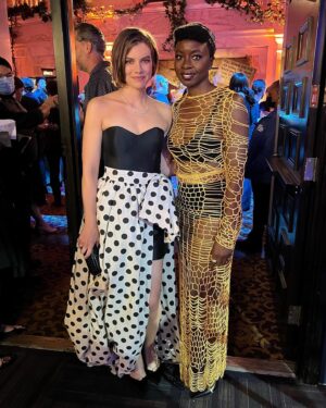 Danai Gurira Instagram - This week was the series finale of #TheWalkingDead. I feel so lucky to have existed in this groundbreaking franchise and to have been a part of the magic. 

To my #TWDFamily—I have been so blessed to work alongside you all. You’re some of the most talented and creatively brilliant people in the industry, and I am a better artist because of you. 

To the fans—thank you for the LOVE! None of this would have been remotely possible without you and I am forever thankful. 

If you’ve seen one episode or if you’ve seen every single one, thank you for being a part of this beautiful journey. Michonne will always hold a piece of my heart and I can’t wait for you all to see more of her. 😉