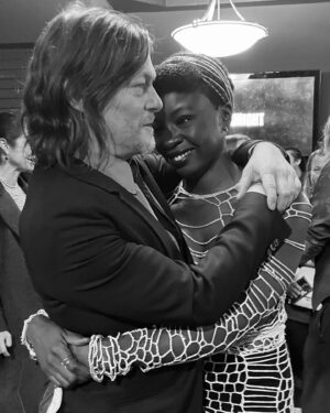 Danai Gurira Instagram - This week was the series finale of #TheWalkingDead. I feel so lucky to have existed in this groundbreaking franchise and to have been a part of the magic. 

To my #TWDFamily—I have been so blessed to work alongside you all. You’re some of the most talented and creatively brilliant people in the industry, and I am a better artist because of you. 

To the fans—thank you for the LOVE! None of this would have been remotely possible without you and I am forever thankful. 

If you’ve seen one episode or if you’ve seen every single one, thank you for being a part of this beautiful journey. Michonne will always hold a piece of my heart and I can’t wait for you all to see more of her. 😉