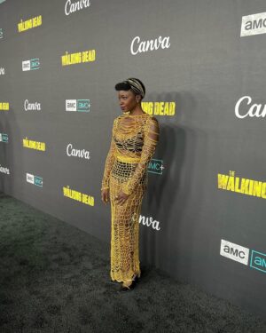 Danai Gurira Instagram - This week was the series finale of #TheWalkingDead. I feel so lucky to have existed in this groundbreaking franchise and to have been a part of the magic. 

To my #TWDFamily—I have been so blessed to work alongside you all. You’re some of the most talented and creatively brilliant people in the industry, and I am a better artist because of you. 

To the fans—thank you for the LOVE! None of this would have been remotely possible without you and I am forever thankful. 

If you’ve seen one episode or if you’ve seen every single one, thank you for being a part of this beautiful journey. Michonne will always hold a piece of my heart and I can’t wait for you all to see more of her. 😉
