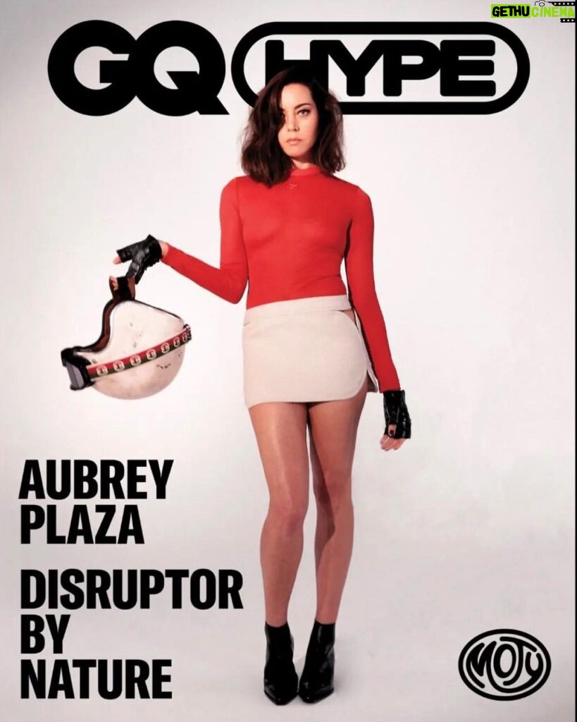 Aubrey Plaza Instagram - @gq