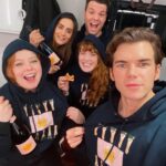 Nicola Coughlan Instagram - #ChampageFriday - now with merch, I made these jumpers, graphic design is my passion