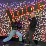 Anna Cathcart Instagram - last night was definitely a four chair turn🤩🪩 been watching the voice with my dad since i was little (it’s his all time fav show) so bringing him for his bday was truly the best father daughter date EVER !!!! thank u for having us @nbcthevoice this may have been the best day of my dad’s life
