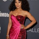 Angela Bassett Instagram - Hey Everybody you good?

The room was filled with so much love, I just wanted to bottle it up and save it for a rainy day 💗 

Thank you @criticschoice @ccblackcinema for the Career Achievement Award, I’m honored ✨

Hair: @hairjunkierandy 
Makeup: @dandremichael 
Stylist: @jlynnstyle18 
Trainer: @getfitbyrob
Jewelry: @gismondi1754