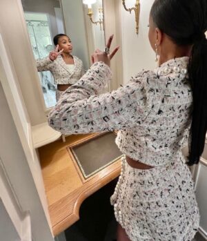 Priah Ferguson Instagram - Dear Paris, I’m omw back and can’t wait to meet y’all. Let me brush up my French🖤