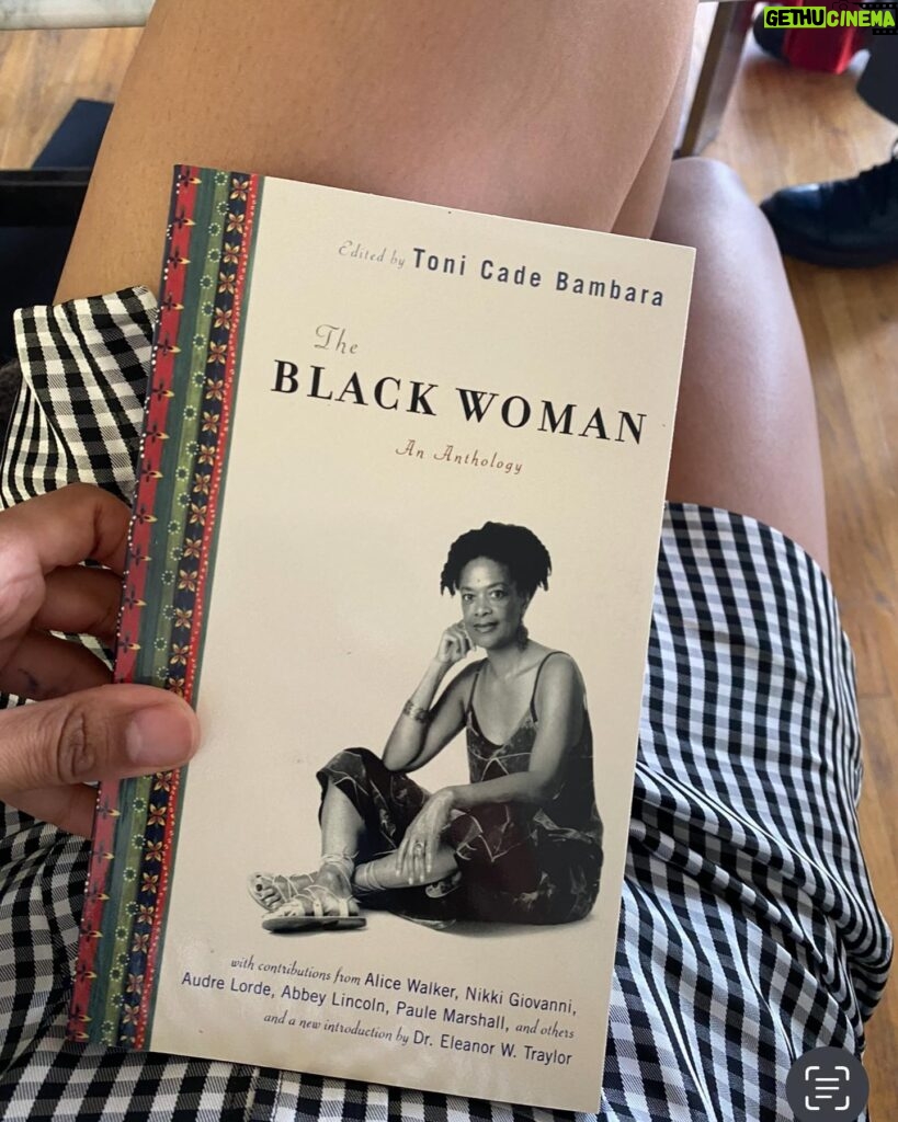 Tessa Thompson Instagram - *highly suggested winter reading* [a selection] 
What are you reading ? 

as pictured:
1. The Secret Lives Of Church Ladies - Deesha Philyaw
2. New People ~ Danzy Senna 
3. Acts Of Service ~ Lillian Fishman
4. LUSTER ~ Raven Leilani 
5. Who Fears Death ~ Nnedi Okorafor
6. His & Hers ~ Alice Feeney
7. All About Love ~ bell hooks 
8. Notes of A Native Son ~ James Baldwin
9. Heads of The Colored People ~ Nafissa Thompson Spires 
10. Why Fish Don’t Exist ~ Lulu Miller 
11. As She Climbed Across The Table ~ Jonathon Lethem
12. The Black Woman ~  Various