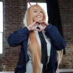 Valkyrae Instagram - POWER AND MAKIMA💥
Have you seen Chainsaw Man?

(we posted our transformations on tiktok:)