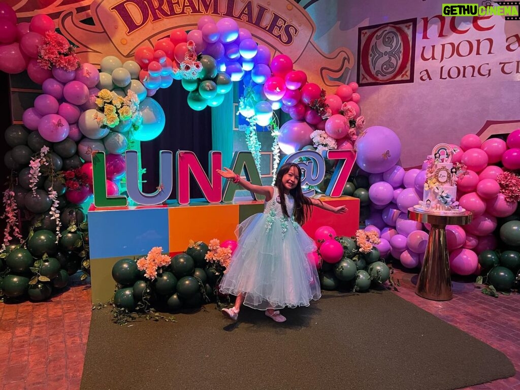 Judy Ann Santos Instagram - Our Lunniebunny requested for her birthday for a staycation and have her party at dreamplay with her family and friends.. ❤️ and breakfast buffet on her birthday. 😅 oh my love.. pls. Don’t stop being so malambing, respectful, smart, witty, responsible, and all that you are… i still can’t wrap my head around the fact that your 7 already!! You will forever be our potpot.. wala kang choice. 🤭 we love you soo much my sweet sweet bunnylove.. happy happy birthday! #lunniebunny7