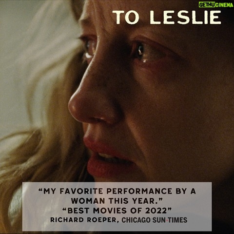 Sarah Paulson Instagram - I love this movie. 

#tolesliemovie is a small film with a giant heart. @andreariseborough gives the performance of the year, and @allisonbjanney, @marcmaron, @realowenteague, @mr.dreroyo and Stephen Root are all incredible. Please go find this gem, directed by @filmbymichaelmorris