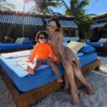 Sherlyn Instagram - Tu, yo y nuestro azul crayola! 💙 
@bagatelletulum