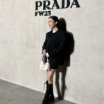 Mei Nagano Instagram - ・
#pradafw23 
#milanfashionweek